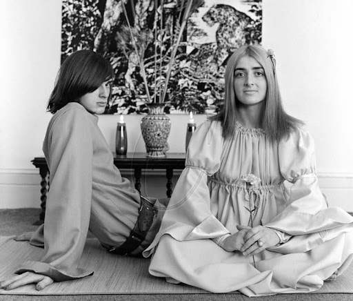 BS-KB50-7 Mike and Sally Oldfield, The Sallyangie, London, 1968